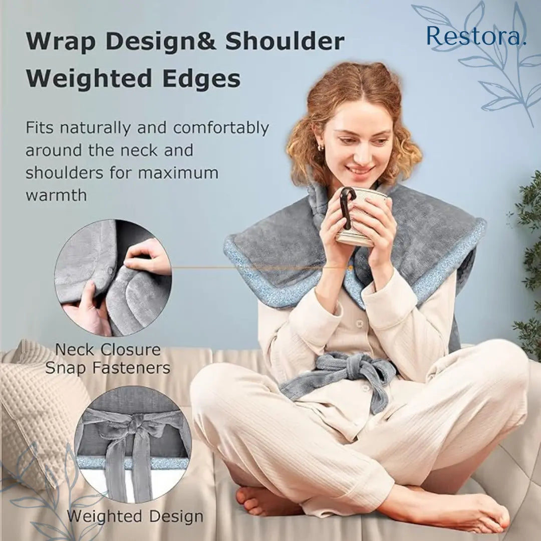 Restora - SootheWave Heating Pad Vest Restora